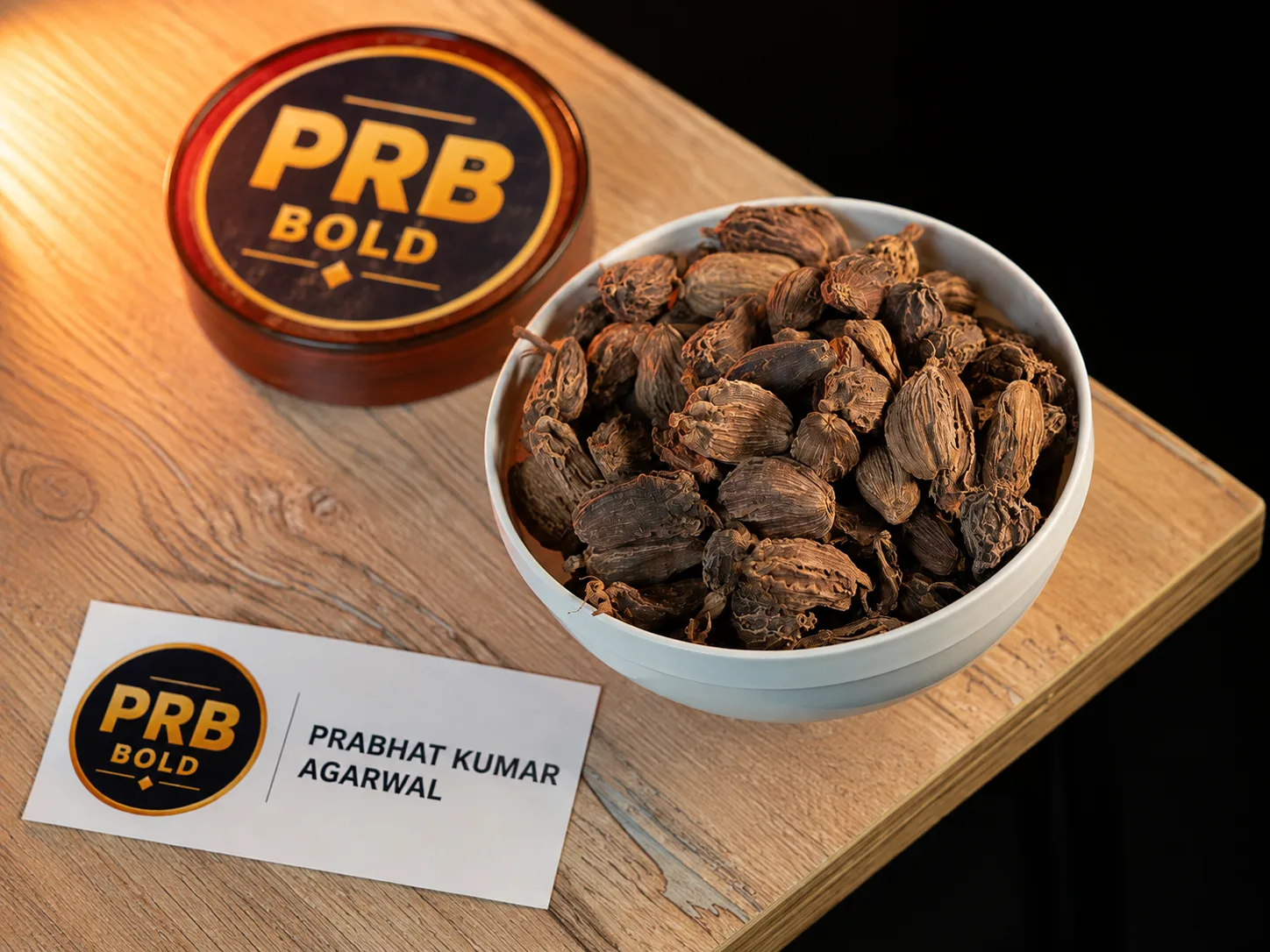 PRB Bold Black Cardamom - Image 1